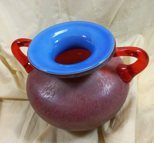 Vaso anfora vintage vetro - vaso/anfora,