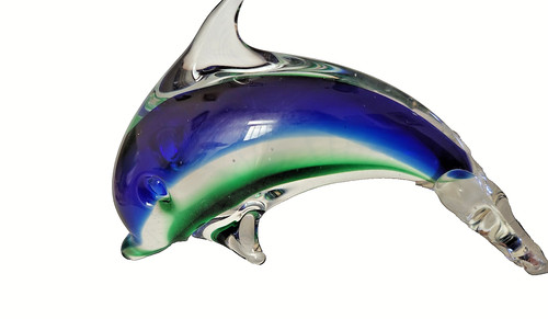 Delfino vetro murano - in,