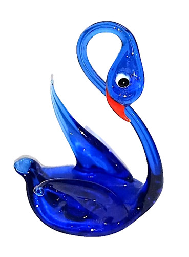 Murano 80s splendido cigno - splendido, blu