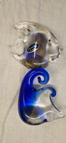 Scultura vetro murano pesce - scultura,
