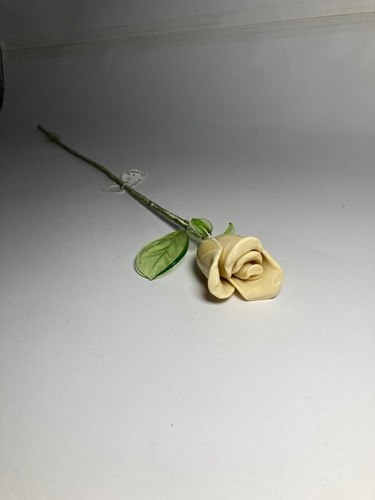 Fiore rosa petali avorio - fiore,