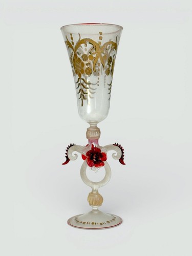 Bicchiere calice veneziano - bicchiere,