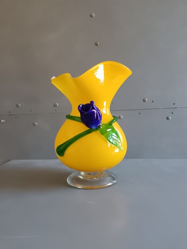 Vaso murano vetro soffiato - vaso,