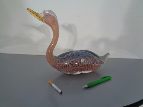 Anatra vetro murano - in, di