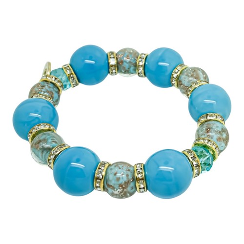 Bracciale murano vetro art - bracciale,