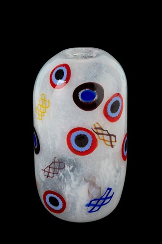 Vaso vetro lattimo - vetro,
