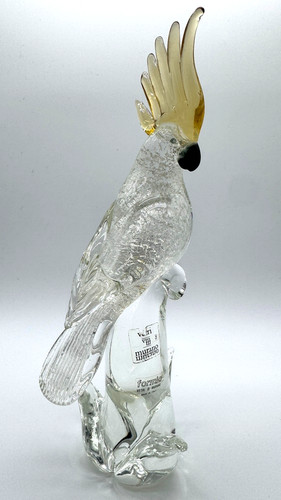 Scultura pappagallo cacatua - , in
