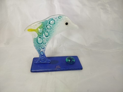Delfini murano vetro